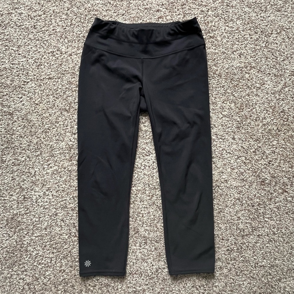 Athleta Women’s Black Cropped Leggings